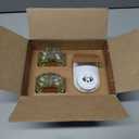 Febreze Plug-In Air Freshener, Odor-Fighting Scented Oil Starter Kit, Air Fresheners for Home and Bathroom and Kitchen, Long Lasting for Strong Odors, Downy April Fresh Scent, Warmer + 2 Refill (0.87 Fl Oz (Pack of 2))