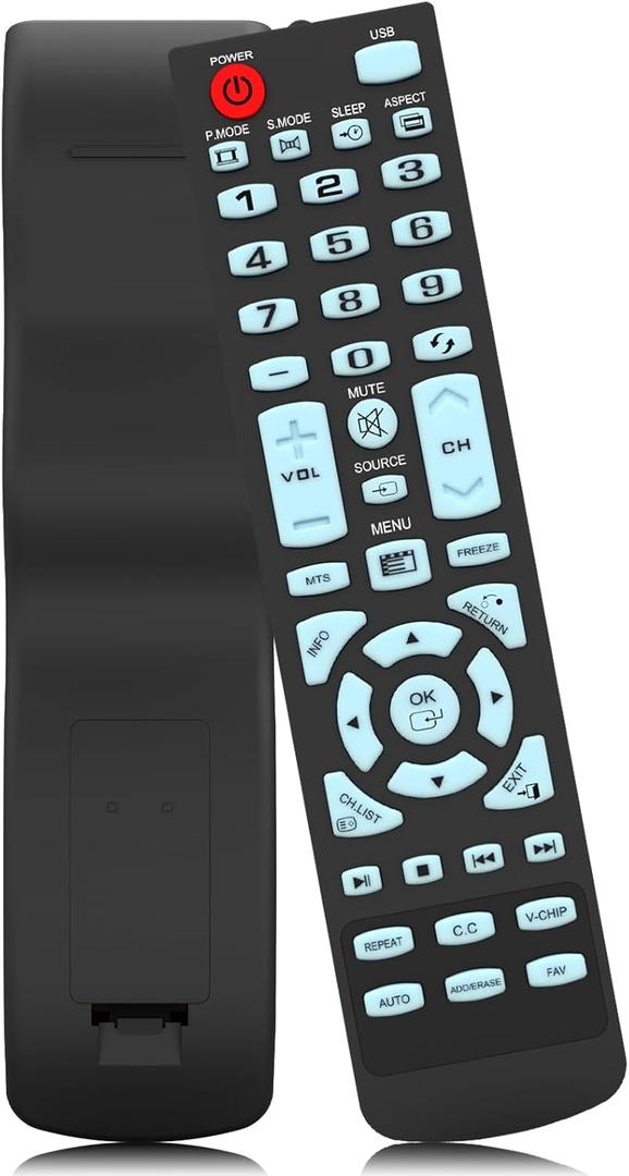 Replacement Element TV Remote Control for Element Smart TV, No Setup Required