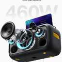 Ikarao Karaoke Machine for Adults with Lyrics Display, Built-in 13.3" Screen, Truly All in One Karaoke Machine with 2 Wireless Microphone (Hidden & Self Charging), 460W Bluetooth Speaker for Party, TV