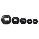 20Pcs Clip-on Ferrite Ring Core Ferrite Bead RFI EMI Noise Suppressor Cable Clip for 3mm/ 5mm/ 7mm/ 9mm/ 13mm Diameter Cable, Black