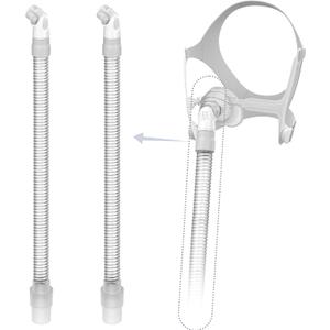 2 Packs Replacement Tube for Airfit N20,FSA HSA Eligible, Replacement Short Tube Compatible with N20, Great Value CPAP Supplies by Medihealer.