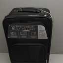 Rockland Fashion Softside Upright Luggage Set, Expandable, Black, 2-Piece (14/19)