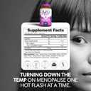 AZO Menopause Relief Gummies Daytime & Nighttime Bundle (60 Ct) – Estrogen‑Free Support for Hot Flashes, Night Sweats & Better Sleep, Menopause Symptom Relief for Day and Night, BBD 09/2026