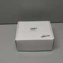 Double Couple 3pcs Winter Women scarf and hat and Touch Screen Gloves Set for Women Knit Hat with Faux Fur Ball Scarves Glove (White)