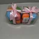 2 x Easter Decoration Egg Hanging Ornaments, 8 Pcs 3 inch Large Decorations Artificial Velvet Colorful Tree Gifts Box for Trees Spring Decorative for DIY Crafts Party School Office Home Decor