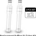 2-Pack Puffing Air Tubes for VEVOR Ice Cream Maker Machine, 20mm Cylinder Expansion Rod Replacement Parts by FixoTech