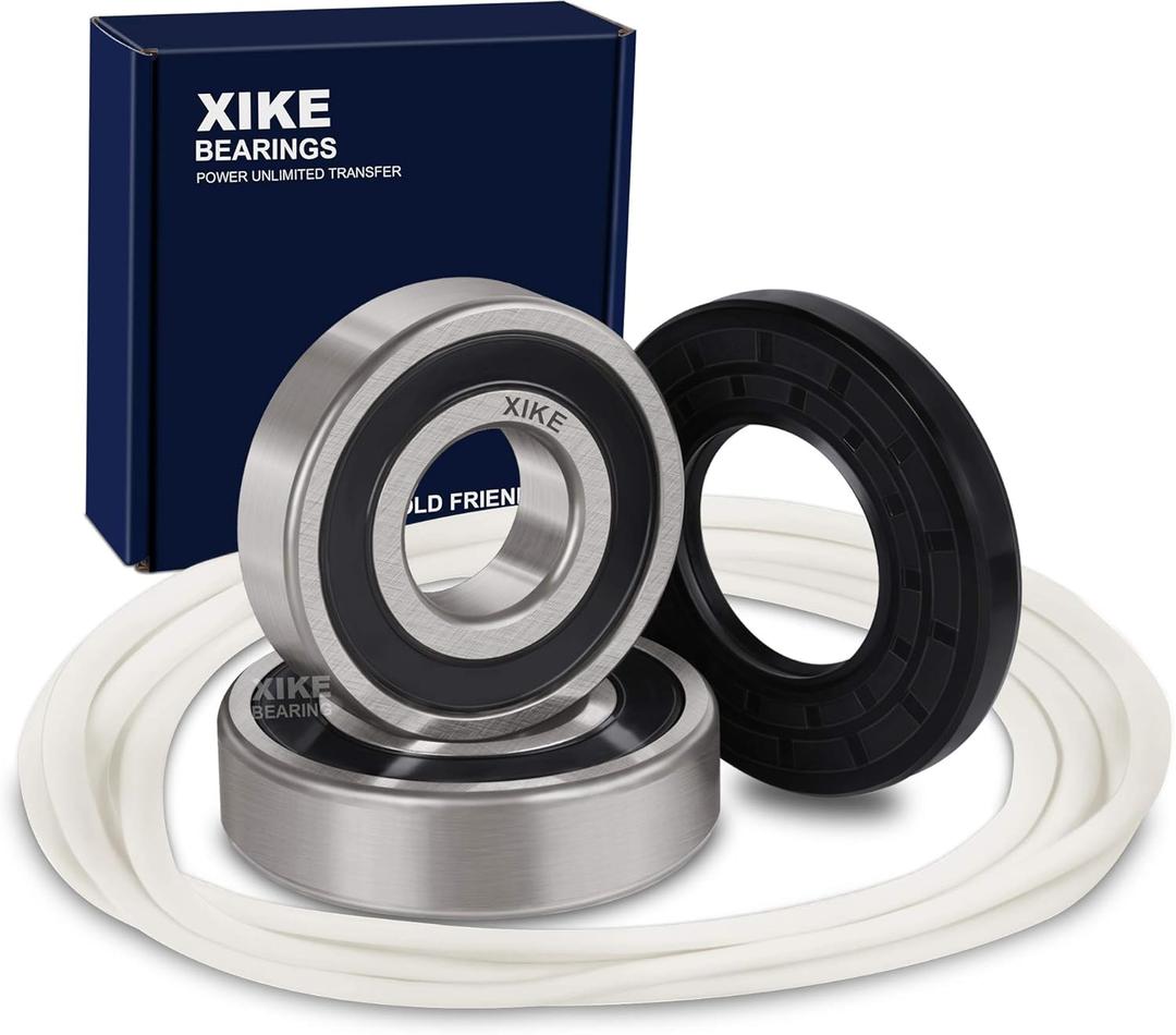 XiKe 134642100 134361900 Washer Tub Bearing Seal Kit Rotate Quiet and Durable, Replacement for Electrolux and Kenmore 1482894, AH2350420, EA2350420 Etc.