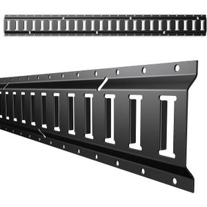 Trekassy E Track Tie-Down Rail Kit 4' (2 Pack), Heavy Duty Etrack Rails for Trailers, Garages, Vans, Motorcycle Tie Downs, ATV Mountings, Up to 2,000 lbs Working Load