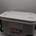 Coleman Classic Series Insulated Portable Rolling Cooler with Wheels, Leak-Resistant Outdoor Hard Cooler Keeps Ice up to 5 Days, 62-Quart