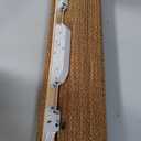 LazBlinds No Drill Bamboo Roman Shades, 22" W x 48" H, Star-Brown