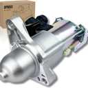 19264N New High Torque Starter Motor Fit for Honda Civic L4 1.8L 2012-2015,HR-V L4 1.8L 2016-2022, Compatible with Acura ILX L4 2.0L 2013-2015#31200-R0A-004
