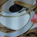 Large Modern Wall Clock Gold Art Decor, Silent Non-Ticking Decorative Clock Wall Sculpture for Living Room, Bedroom, Office, Entryway, Home Decor, 47"X25" (Black)