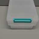 IRIS USA 2 Qt. Plastic Storage Bins Containers with Lids, 6 Pack, Small Sensory Bin, Craft Storage, Craft Organizers & Storage, Organizing Container for Home, Office & Art Supplies, Stackable, Clear