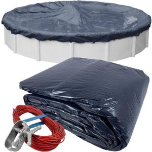 Robelle 21 ft Economy Winter Pool Cover for Above Ground Pools, 24'
