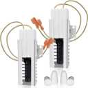 2 Pack PB040001 Gas Range Oven Igniter, Oven Igniter for Gas Stove for Viking Range Oven Igniter, Replace AP5315579 065650-000 SGR4001 792263, with 4 Ceramic Nuts.