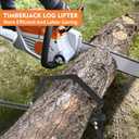 GCCSJ 50.8" Timberjack Log Roller Lifter, Adjustable Log Roller Cant Hook