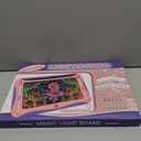 Magic LED Drawing Board for Kids, Girls Toys Age 6-8, Light Up Tracing Pad with 9 Double-Sided Cards, 6 Washable Markers, Arts & Crafts Kits Learning Toy Glow Up Doodle Board Christmas Birthday Gifts (Large, Pink)