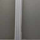 Joydeco No Drill Zebra Blinds for Windows, Cordless Day & Night Dual Sheer Roller Shades, Easy Installation, Free-Stop Lift System, Light Filtering Privacy Blinds for Home(White,33" W x 75" H)