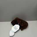 HUA Short Wigs for Black Women Human Hair Ombre Color Kinky Curly Short Brown Wig with bangs Brazilian Colored Curly Human Hair Wig None Lace Front Wigs Glueless (8 Inch)