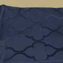 Larponder Tablecloth Rectangle, Jacquard Polyester Table Cloth, Washable & Spill Proof Table Cover for Spring Kitchen Dining Party Picnic (Rectangle, 52" x 70", Navy)