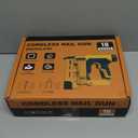 Cordless Brad Nailer & Staple Gun for DeWalt 20V Battery  2-in-1 Electric Nail Gun with Adjustable Depth, Brushless Motor, Safety Lock, LED Light, 1000 Nails & 1000 Staples (Tool Only)