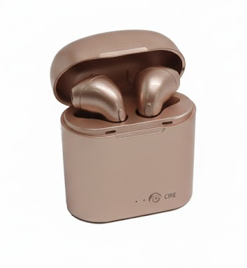iLive True Wireless Bluetooth Earbuds in Rose Gold