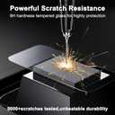 3 x 2 Pack Anti-Reflective Screen Protector for iPhone 17 Air [6.5 inch] | Military Grade 9H Full Edge Coverage Tempered Glass, AR Ultra-HD, Easy Installation Kit, Dynamic Island & Case Friendly