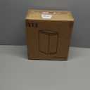 KUK Slim Bathroom Trash Can with Lid, 1.6 Gal / 6L Stainless Steel Small Garbage Bin with Detachable Inner Bucket, Step Pedal, Silent Close, Wastebasket for Toilet, Bedroom, Home, Office (White)