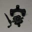 PKYAA Rearview Mirror Phone Holder for Car, 360° Rotating Rear View Mount with Adjustable Arm Length, Multifunctional and GPS Universal Car All Smartphones