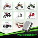 36V Controller and Throttle Compatible with Razor MX500 MX650 Dirt Bike, Control Module and Twist Throttle Handlebar Grips Replacement for Razor SX500 Electric Dirt Rocket Quad EcoSmart Parts