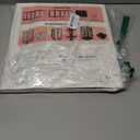 17Dec 360 Rotating Earring Holder Organizer Stand,5 Tiers Acrylic Jewelry Organizers and Storage,Stud Earring Organizers and Storage,212 Holes and 212 Grooves for Earrings Necklaces chain bracelet