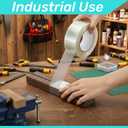 6 Rolls Filament Strapping Tape, 2'' x 60yds x 5.5mil Reinforced Fiberglass Tapes, Heavy-Duty Packing Tape for Shipping, Moving, Industrial, No Residue, Water-Proof