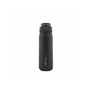 REDUCE 24 oz Hydrate Pro Stainless Steel Insulated Water Bottle - Flip Top Leak-Proof Lid, Dishwasher Safe, BPA-Free, Dual Wall Vacuum, Keeps Drinks Cold for 48 Hrs, Cup Holder Friendly