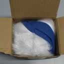CCINEE Blue Santa Hat for Adults, Blue Plush Santa Hats Velvet Christmas Hat for Holiday Home Decoration Party Supplies