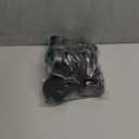 PATIKIL 2-1/4" Plastic Tubing End Caps, 24Pcs Round Hole Plug Insert for Round Iron Pipe Chair Leg Table Bookshelves Patio Furniture, Black