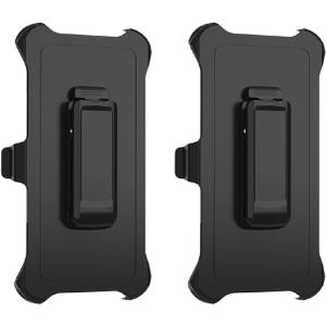 2 Pack Replacement Belt Clip Holster for OtterBox Defender Series Case Apple (iPhone 16 Pro Max (6.9"))