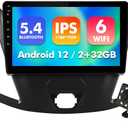 9 Inch IPS Touchscreen Android 12 Car Stereo for Ford Transit 2013-2019 with Wireless CarPlay & Android Auto 2+32GB Car Radio, Support GPS, WiFi 6, Bluetooth 5.4, FM Radio, Backup Camera, Dual USB