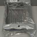 Adjustable Dish Drying Rack with Stainless Steel Drain Basket Over-The-Sink - Portable & Telescopic Space-Saving Solution for Fruit Vegetable