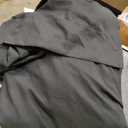 LOVQUE 100% Washed Cotton Duvet Cover Queen Size, Grey Fade-Resistant Natural Bedding Set (No Comforter), 90x90 Inches, Grey