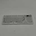 AULA F98 Pro Wireless Mechanical Keyboard with Transparent Keycaps,Hot-swappable,Pre-lubed Linear Switches,Gasket Structure,RGB Backlit,OLED Screen,BT5.0/2.4G/USB-C Wired Computer Keyboard