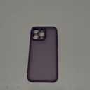 Shockproof for iPhone 14 Pro Max Case, [Camera Protection] [Military-Grade Drop Protection] Protective Anti-Yellow Slim Translucent Skin-Friendly for iPhone 14 Pro Max Phone Case, Purple