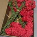 72 Pcs Hot Pink Hydrangea Artificial Flowers, Round Floral Bouquet for Home Decor, Wedding, Party, and Seasonal Decoration, Realistic Fake Flowers for Centerpieces, Aisle, Table Arrangements