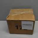 Marcree 0.23 Cubic Safe Box for Kids, Security Safe Steel Construction with Key Lock, Home Safes with Rounded Design for Child Protection, Lock Box for Home, 6.69 x 9.06 x 6.69 Inches, White