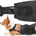 Harikaji Dog Drag Bag, Dog Wheelchair Alternative Protect Legs Limbs for Disabled Paralyzed Rear Legs Dogs Cats XXL (2XL-Waist 28.3-41.7'')