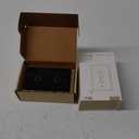 MOES 2.4GHz WiFi Wall Touch Smart Switch Neutral Wire Required, 3 Way Multi-Control, Glass Panel Light Switch Work with Smart Life/Tuya App, RF433 Remote Control, Alexa and Google Home Black 2 Gang