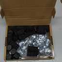 14mmx2 Zinc Aftermarket Wheel Lug Nuts, 24 PCS M14x2 Open End Cone Seat Bulge Acorn One-Piece Lug Nuts, for 2000-2013 F-ord F-150/Expedition/Lincoln Navigator, Sliver