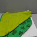 4 Pcs St Patrick's Day Pillow Covers 18x18 Inch St Patricks Day Shamrock Decorations Irish Shamrock Pillow Cases Green Soft Embroidery Cushion Covers for Irish Holiday Couch Sofa Bedroom Home Decor