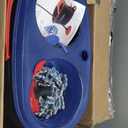 O-Cedar EasyWring Microfiber Spin Mop, Bucket Floor Cleaning System, Red, Gray, Standard