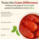 Cento Certified San Marzano Whole Peeled Tomatoes, 28 Oz (Pack of 6), Canned Plum Tomatoes in Thick Puree with Basil, Grown and Processed in Italy (EXP 08/31/29)