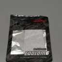 COOLOMG Football Compression Arm Sleeve with Stick Grips Forearm and Elbow Sun Protection Sleeve Kids Youth Adult (XX-Small, White Single)